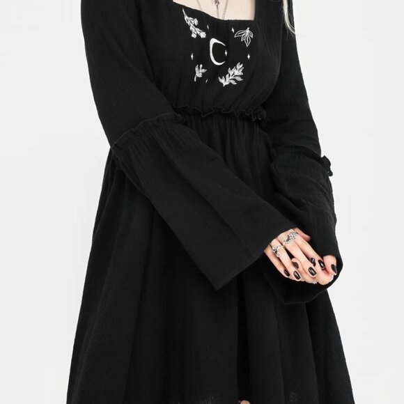 Disturbia Aradia Embroidered Mini Dress size 6 - Picture 4 of 9